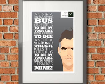 Smiths / Morrissey Lyric Pic