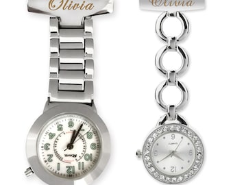 Personalised Nurses Fob Watches for Women Custom Nurse Fob Watch for Her Engraved Nurse Watch Custom Gift for Woman