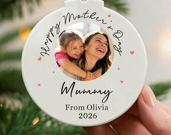 Personalised Mothers Day Birthday Hanging Decoration Gifts  Keepsake Gift