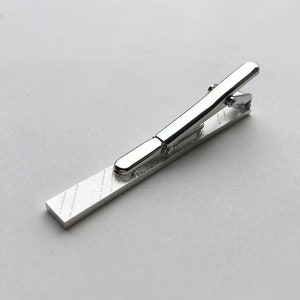 Personalised Engraved Tie Bar Clip/Tie Pin, Personalised Wedding Favours, Best Man, Usher, Groomsman, Business, Birthday, Christmas Gift image 7