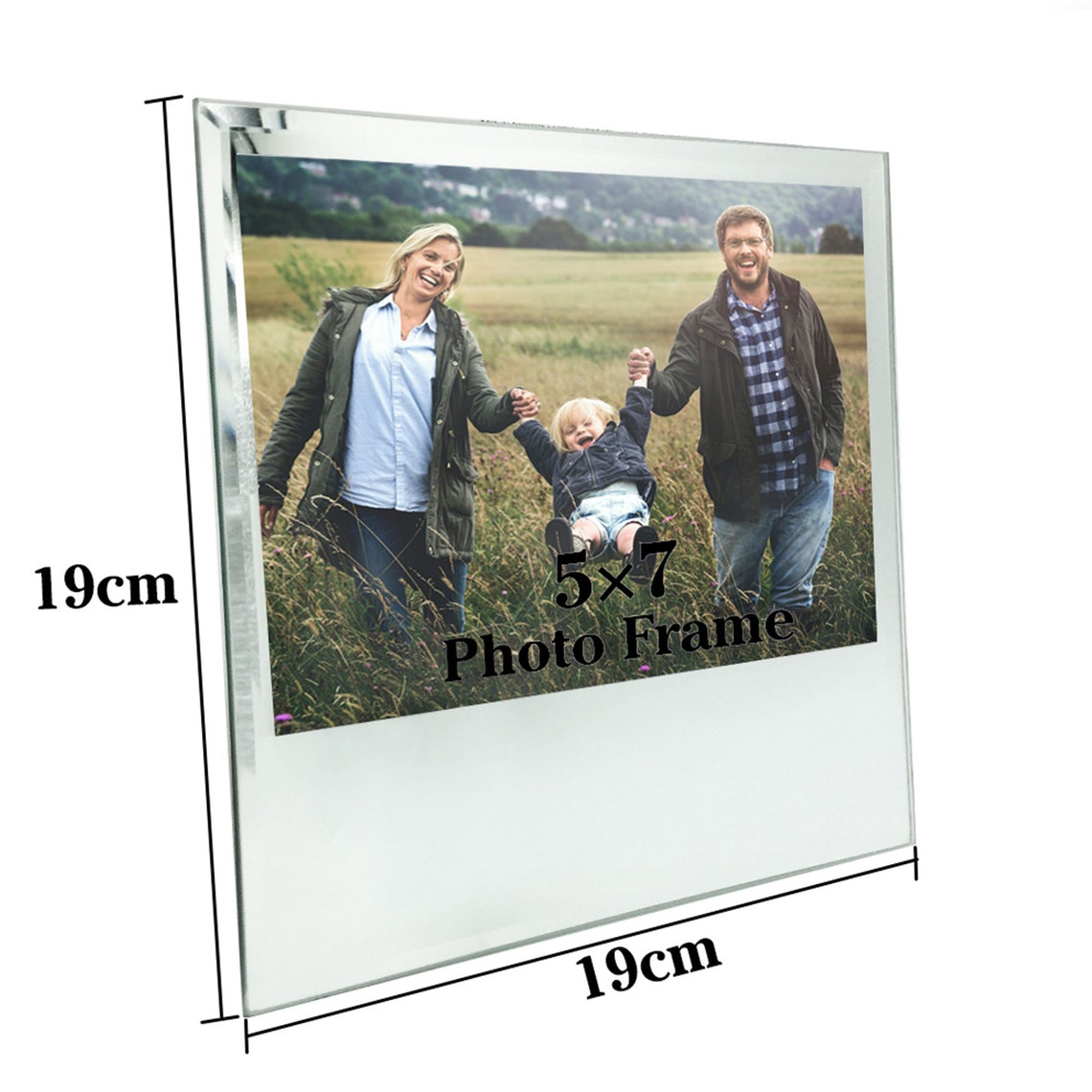 Personalised Photo Frame for Couples Family Custom 5X7 Glass Etsy UK