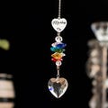 Personalised Rainbow Bridge Pet Loss Gifts, Pet Memorial Suncatcher, Crystal Suncatcher Rainbow Bridge, Sympathy Gift Memorial Gifts