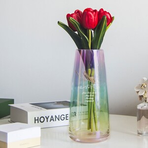 Personalised Flower Vase Engraved Vase for Flowers Custom Happy Mothers Day Glass Vase Gift with Any Text & Name for Mum Grandma image 9