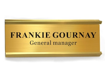 Custom Engraved Office Door Name Plate: Personalized Professional Sign