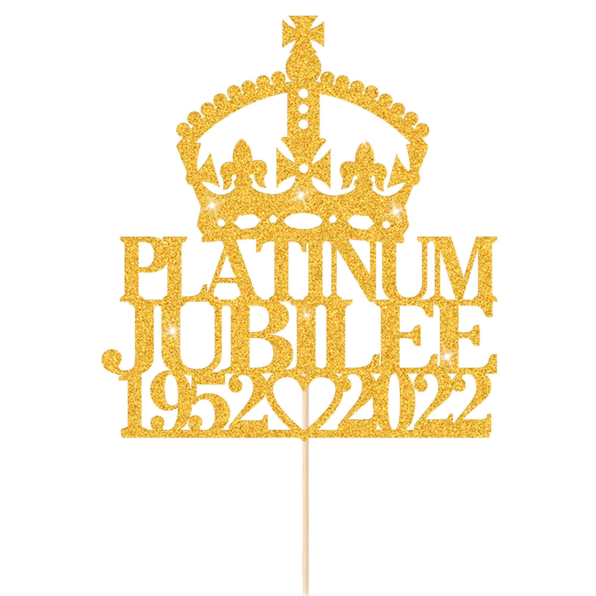 Jubilee Decorations 2022 Cake Topper Platinum Jubilee Queen Etsy UK