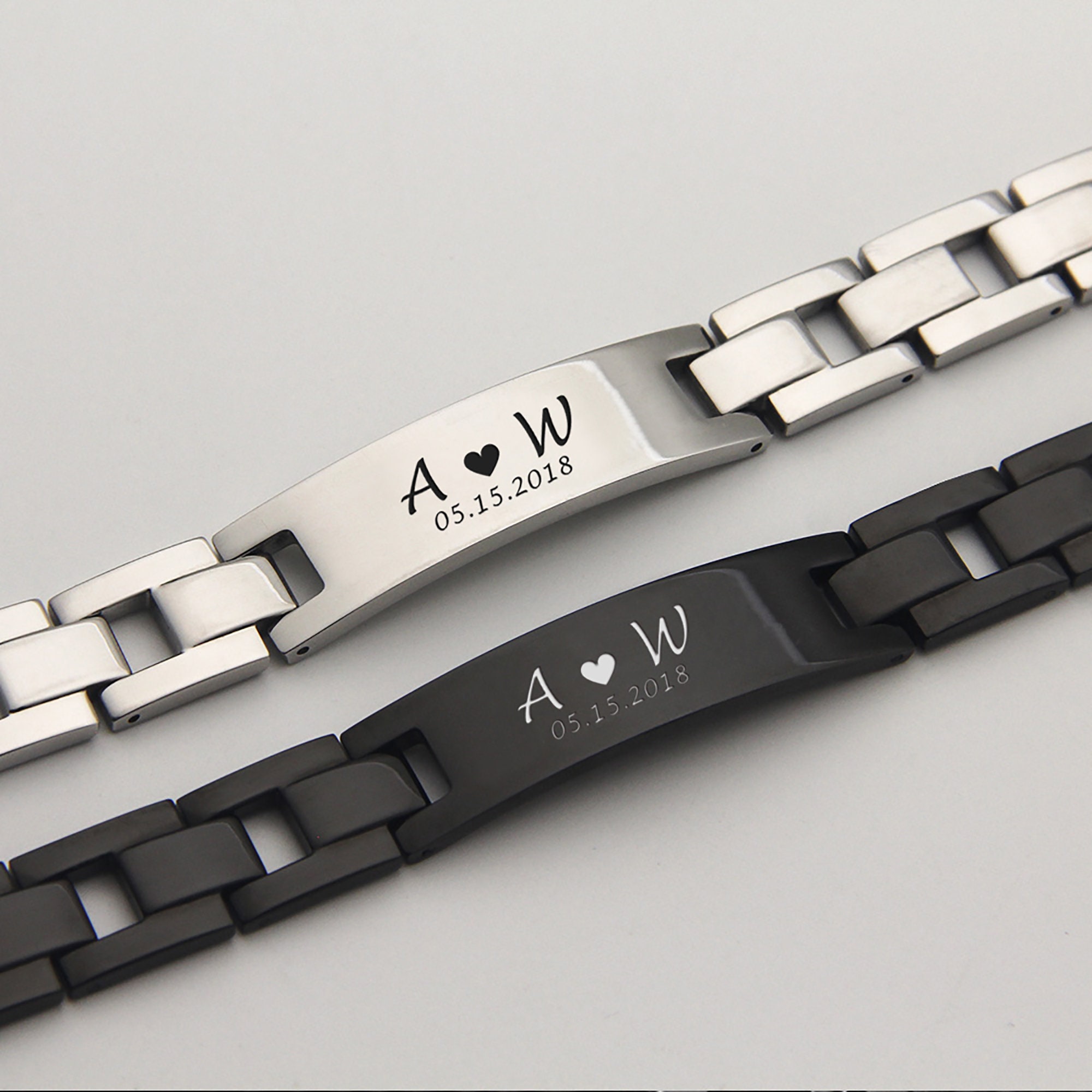 Bracelet magnétique personnalisable pour homme - La boutique MAB