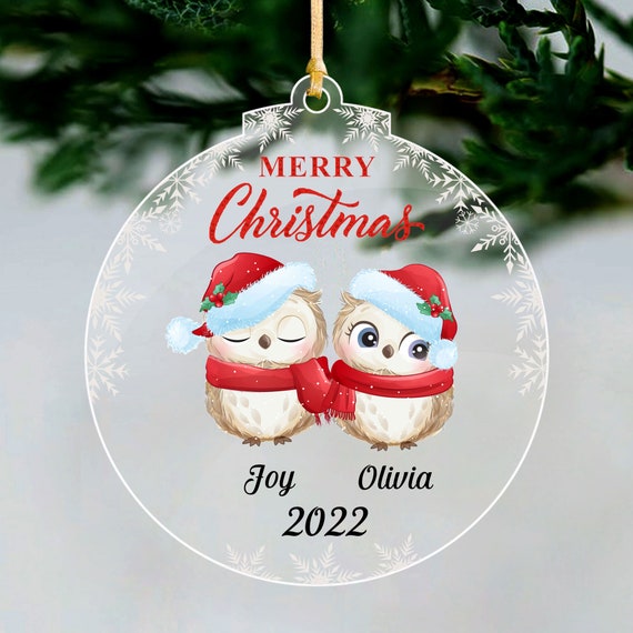 Buy Personalised Christmas Tree Decorations Custom Xmas Ornaments ...