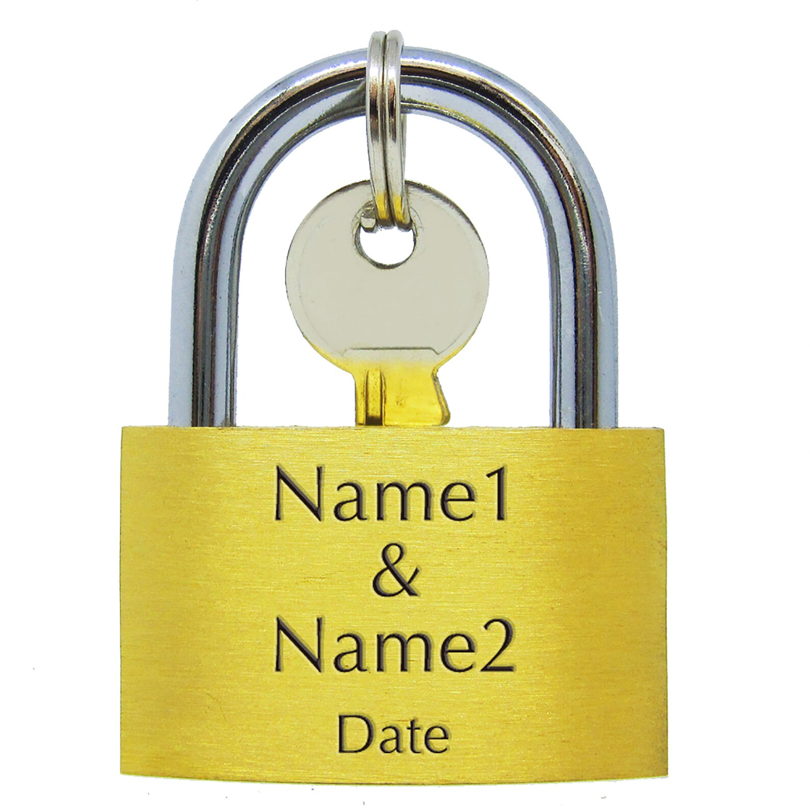 Personalised Padlock Wedding Annivesary Gift Present Love Lock Etsy