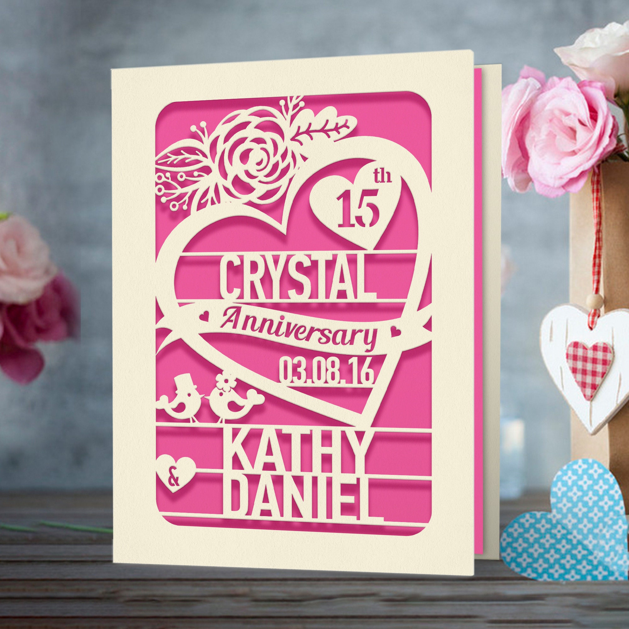 Happy Anniversary Cards Personalised Greeting Cards for Husband for ...