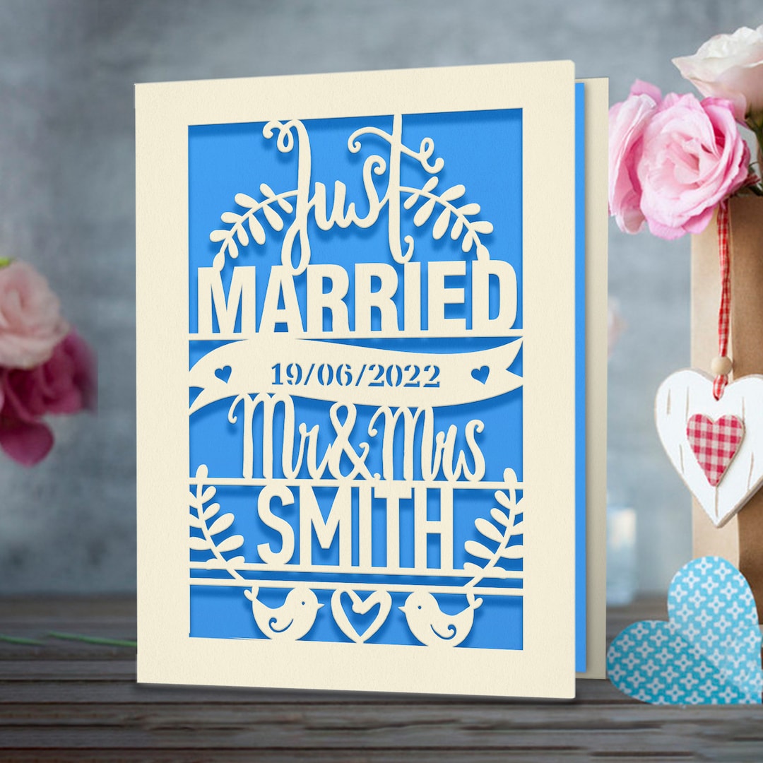 Personalized Anniversary Card Custom Wedding Anniversary Card Gifts