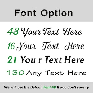 K&ouml;nnte beinhalten: Bild mit verschiedenen Schriftartoptionen f&uuml;r Text. Der Text "Your Text Here" wird in vier verschiedenen Schriftgr&ouml;&szlig;en angezeigt: 48, 16, 21 und 130. Die Standardschriftart ist 48.