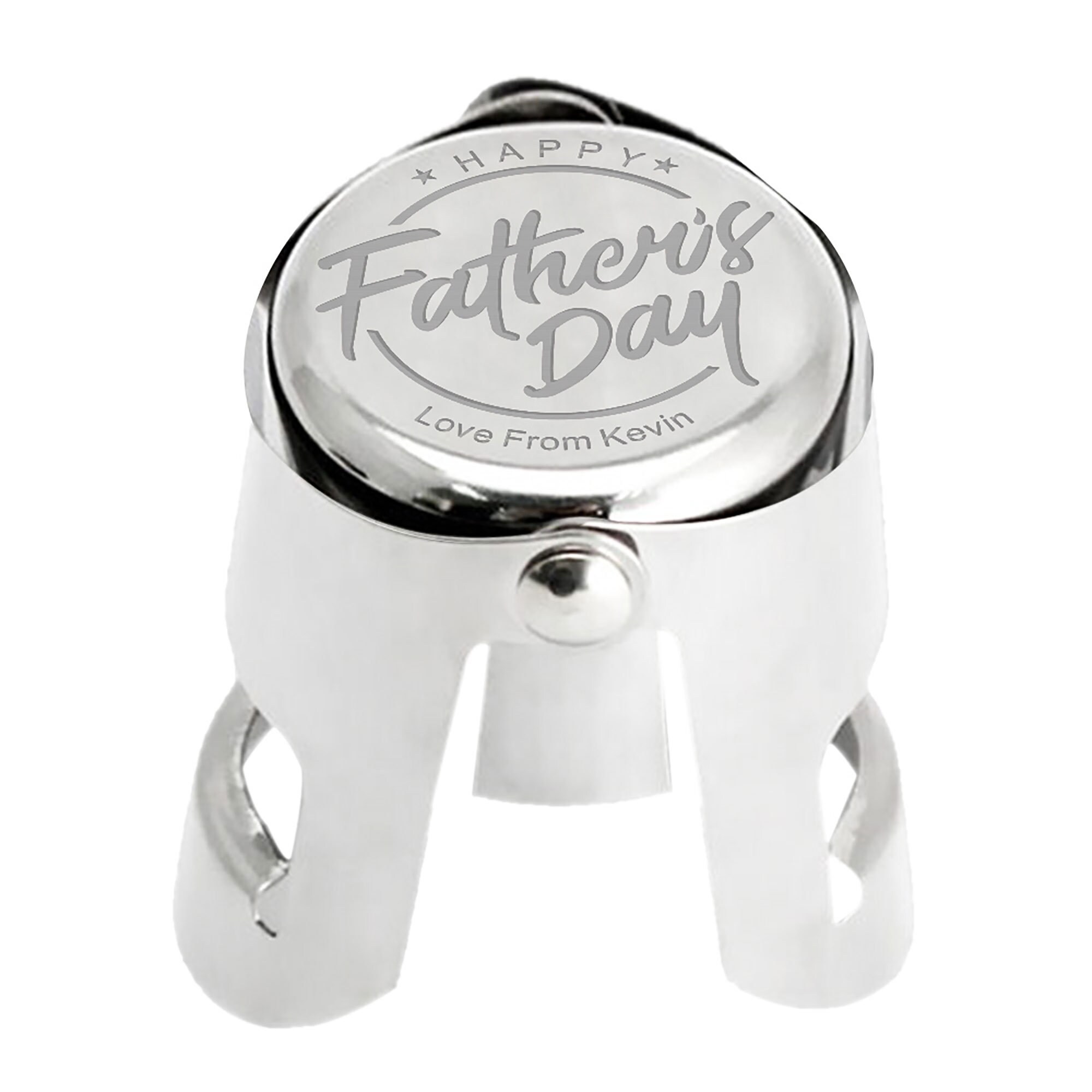 Personalised Champagne Bottle Stopper Engraved Prosecco Etsy