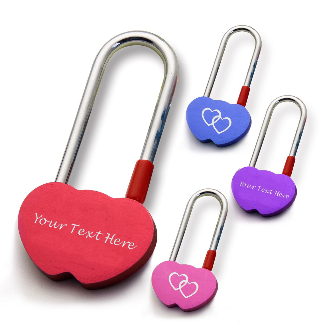Personalised Love Lock for Him Engraved Padlock for Her Custom Etsy