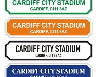 Personalised Street Road Signs, Acrylic House Name Plaques for Outside, Weatherproof Garden Signs House Signs for Outside