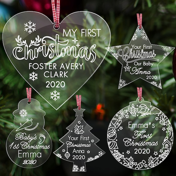 babys 1st christmas bauble