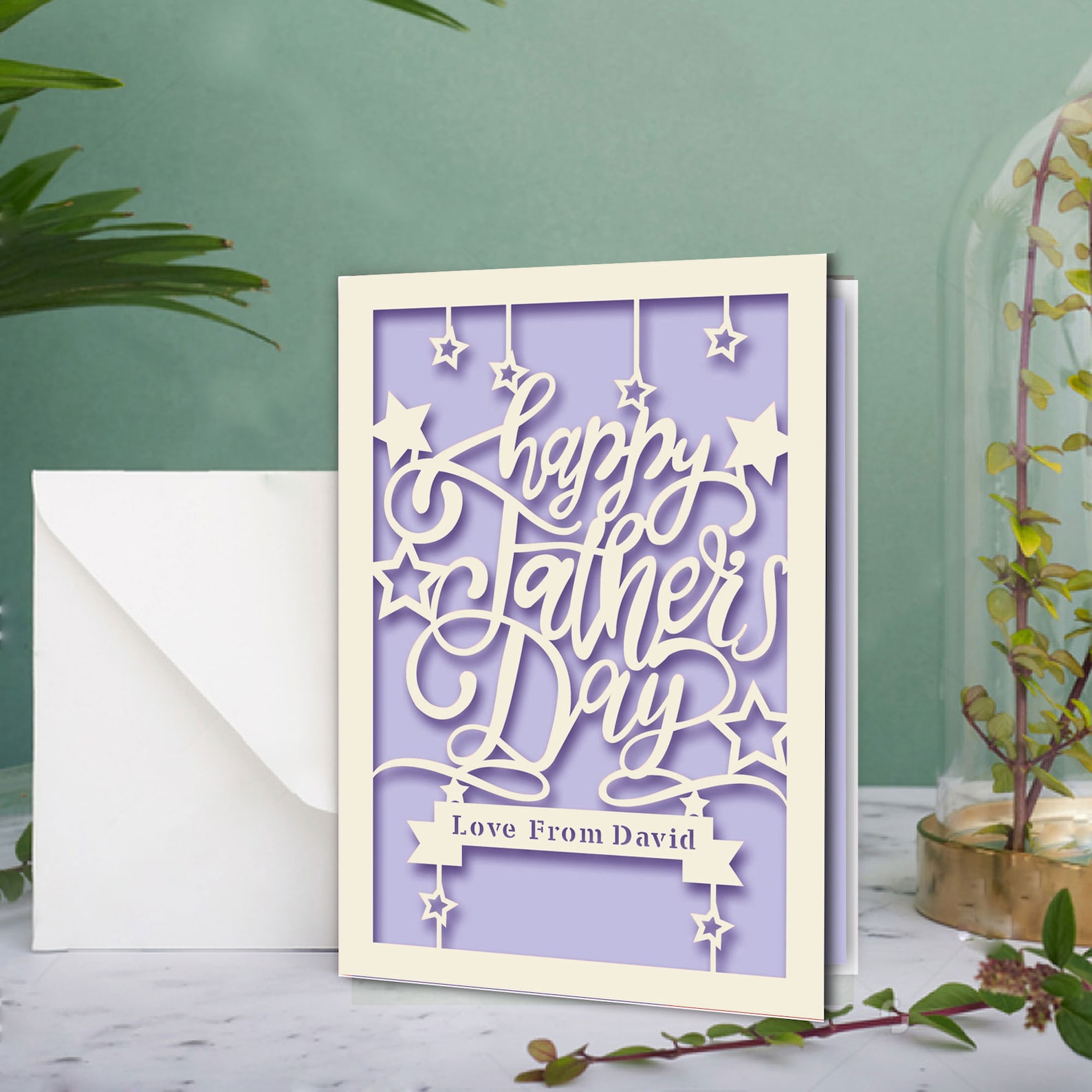 Personalised Fathers Day Card Custom Happy Father's Day Etsy UK