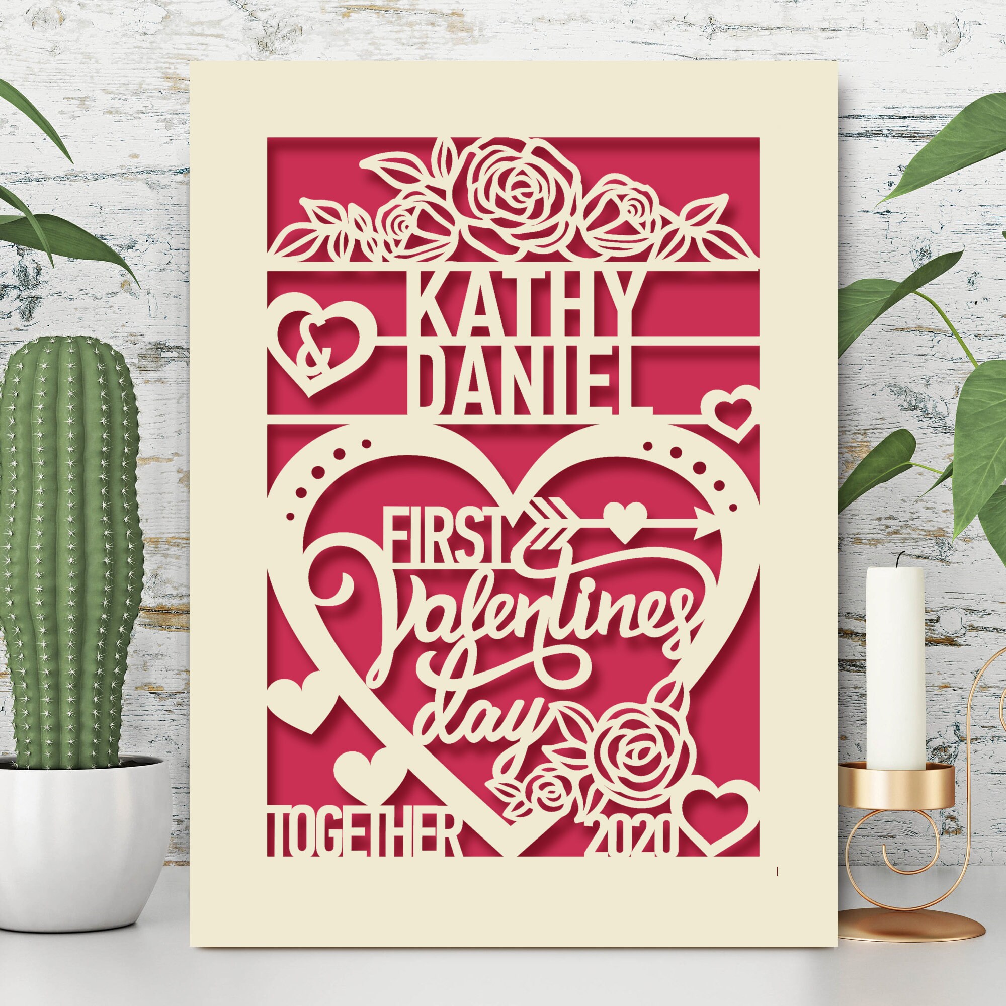 custom valentines cards uk