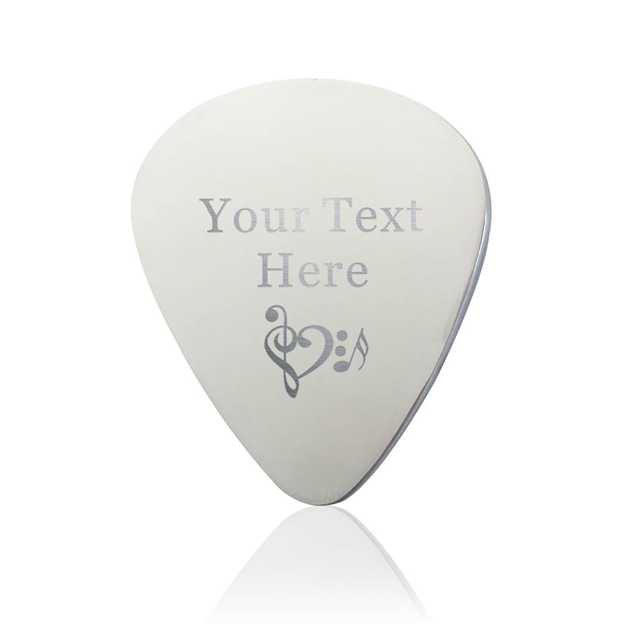 Personalised Guitar Picks Engraved Stainless Steel Guitar Etsy UK