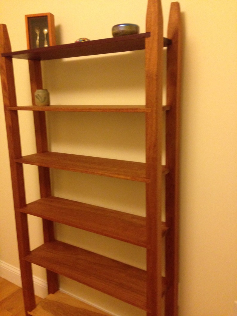 African Mahogany Bookshelf Etsy