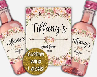 Cheap personalised wine labels