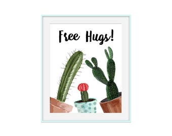Free Hugs Printable - Etsy