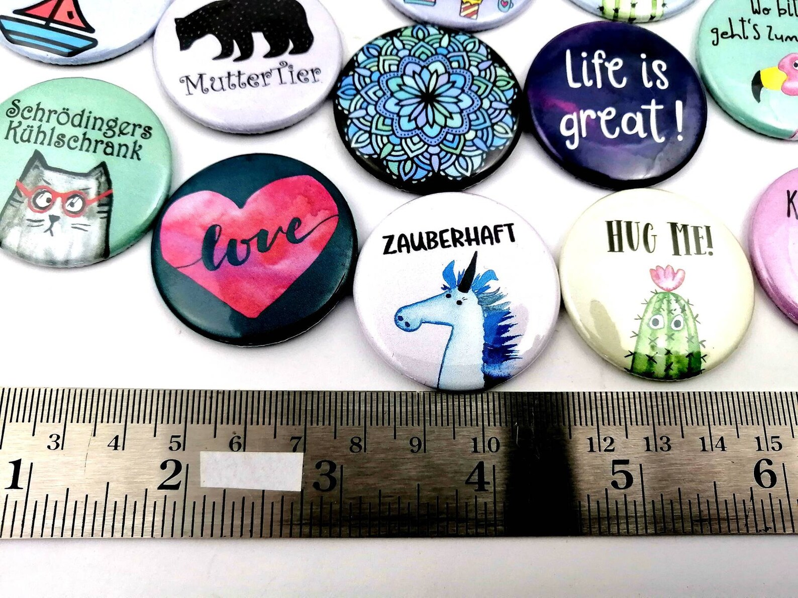 Bunte Motiv Kühlschrank freche Sprüche Etsy