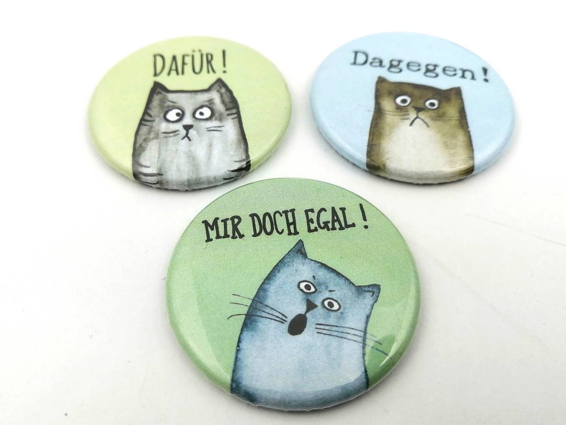 Niedliche Katzen Kühlschrankmagnete - Liegende Kätzchen Deko Mit Starkem Magnet