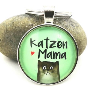 Key ring cat mom, cat picture, key ring tomcat, gift for cat owners, funny cat