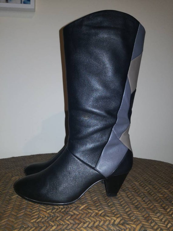80's style boots