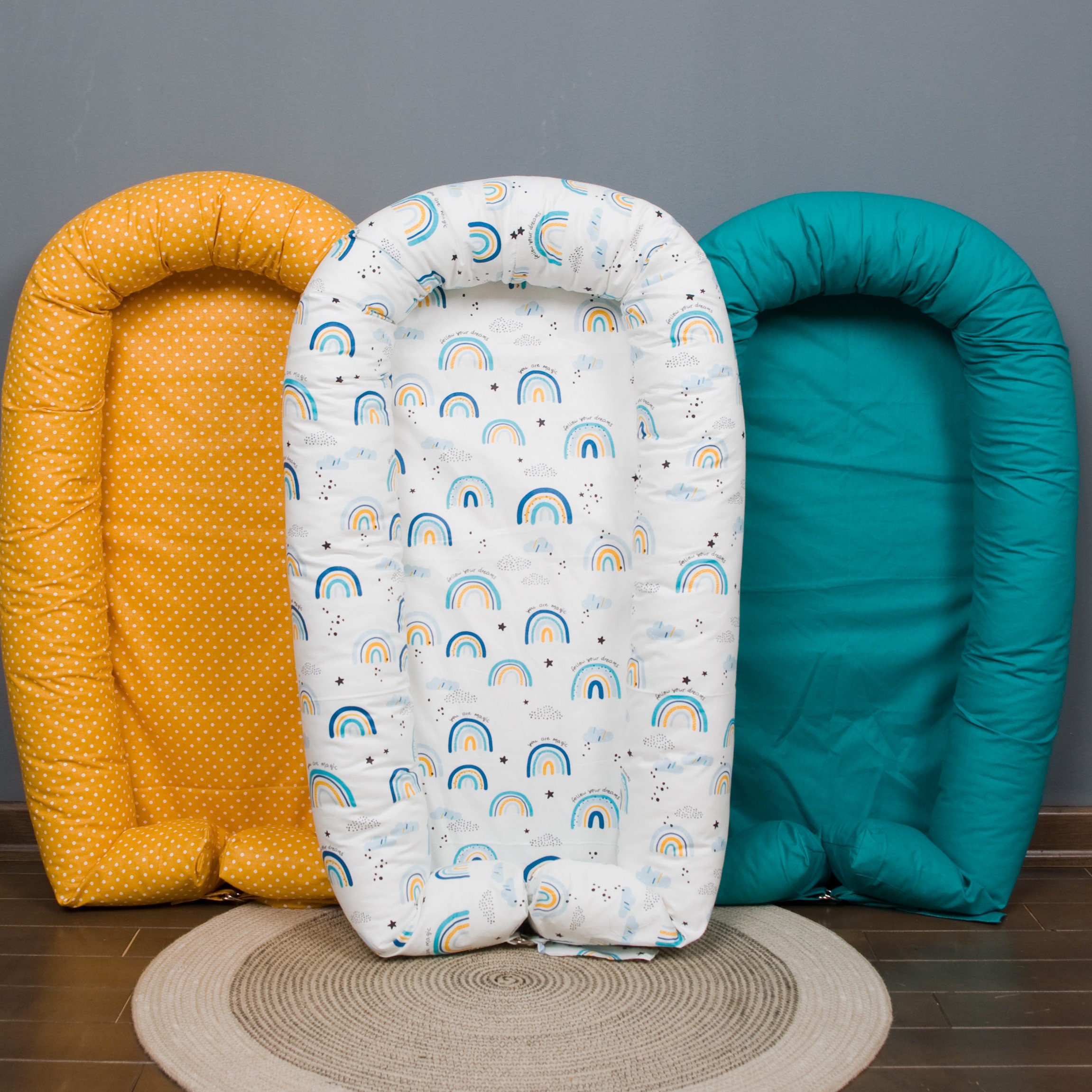 Rainbow Baby Nest sleeper sleepnest toddler nest babynest co Etsy