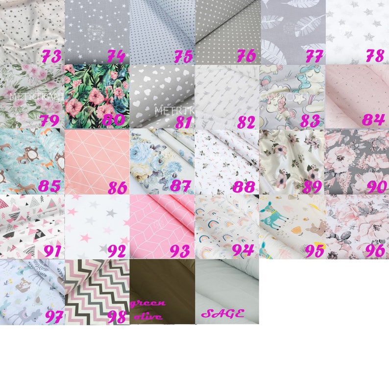 Set of 4 Bolster Pillows for the Twin Size Bed Bumpers Floor Etsy