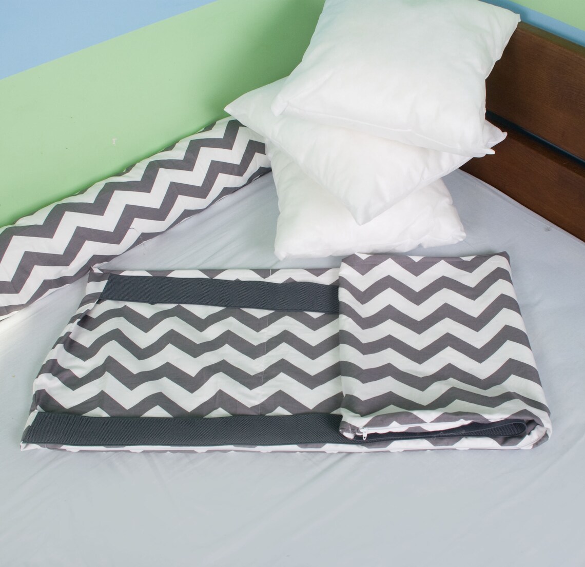 Ikea Kura Bed Headboard Soft Protector Bumper Head of the Bed Etsy UK