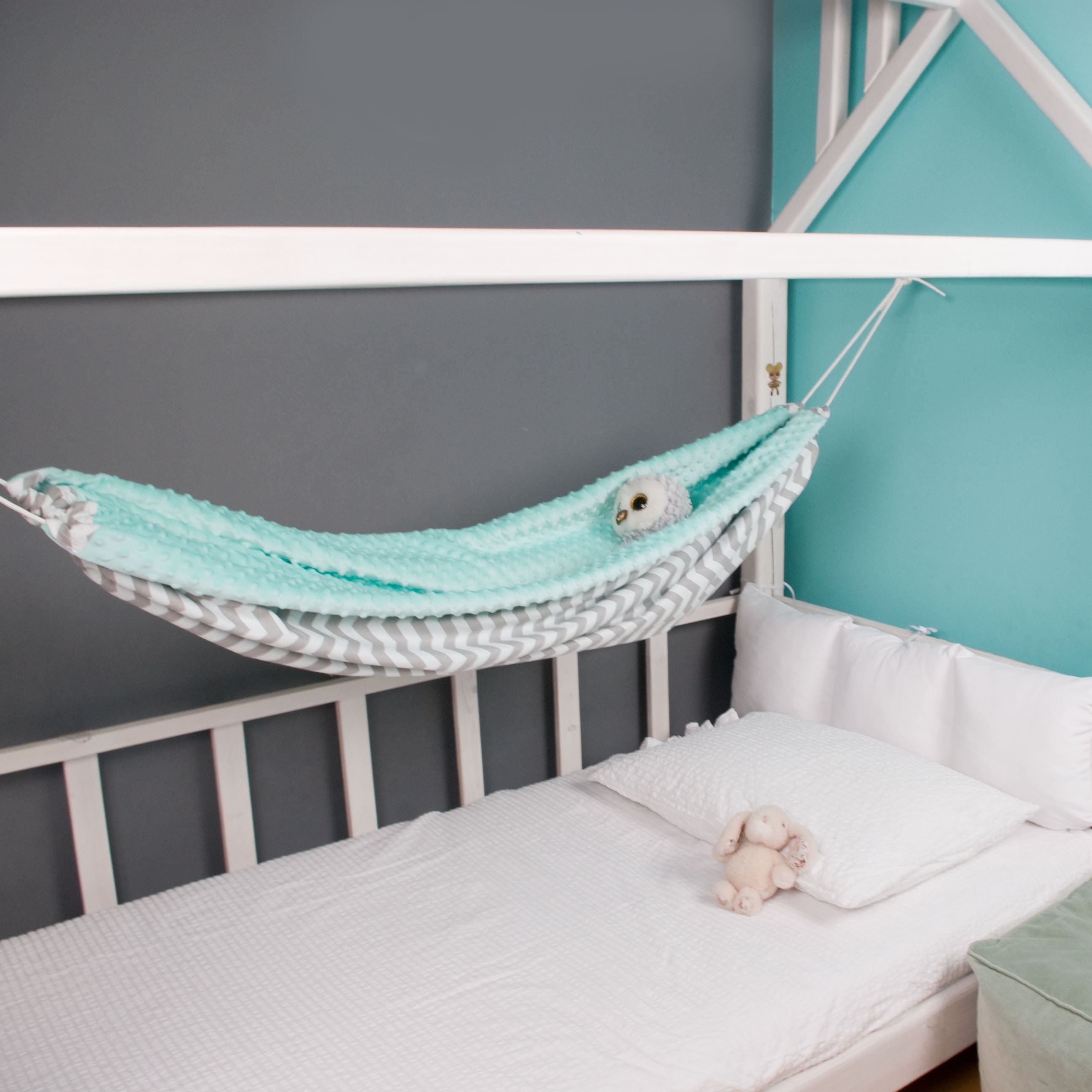 Hammock With Minky for Newborn and Toddler Hanged Cradle Etsy India