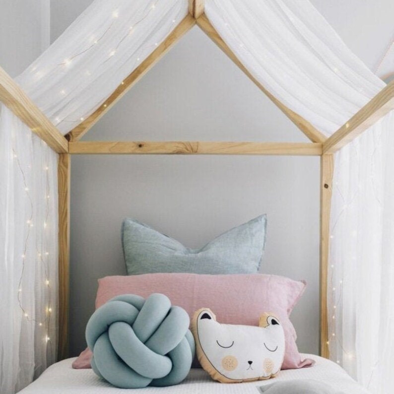 Garland Lights 10m for the CANOPY Frame bed Montessori House Etsy