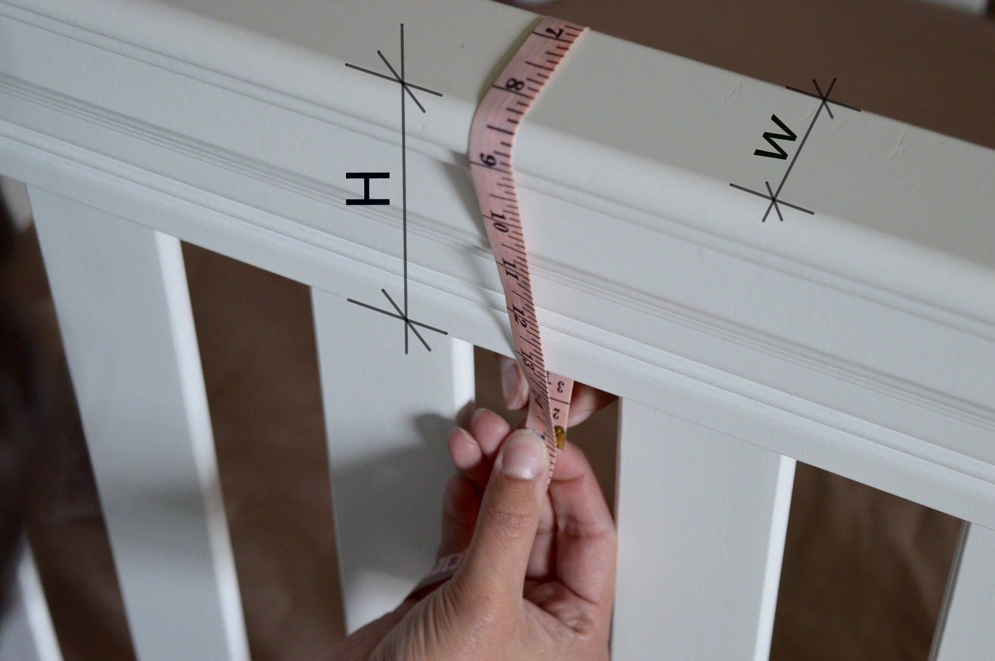 Baby Cot Rail Cover Crib Rails Cot Rail Teething Guard Padded Etsy UK