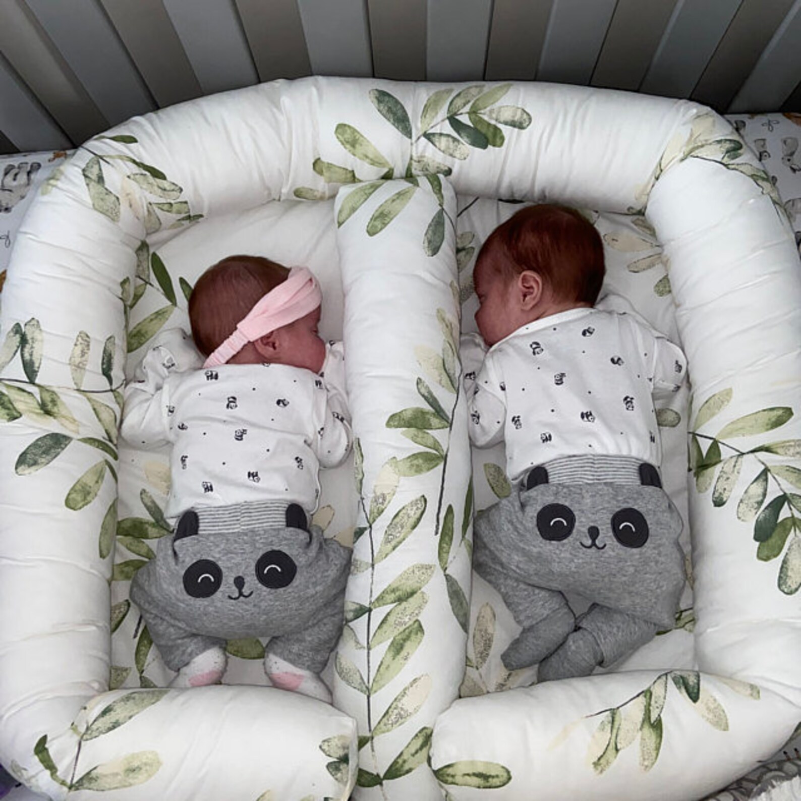 Baby Nest for Twins Twins Babynest Twins Sleepnest Babynest Etsy