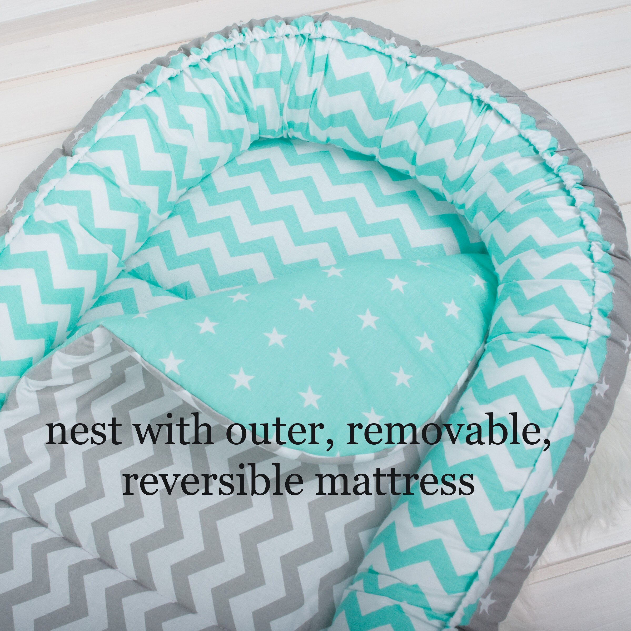Baby Nest bed toddler nest babynest co sleeper leaves changing Etsy
