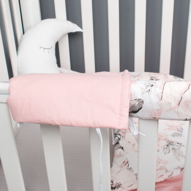 Baby Cot Rail Cover Crib Rails Cot Rail Teething Guard Padded Etsy