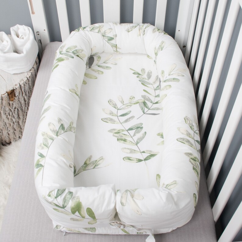 Baby Nest bed toddler nest babynest co sleeper leaves changing Etsy