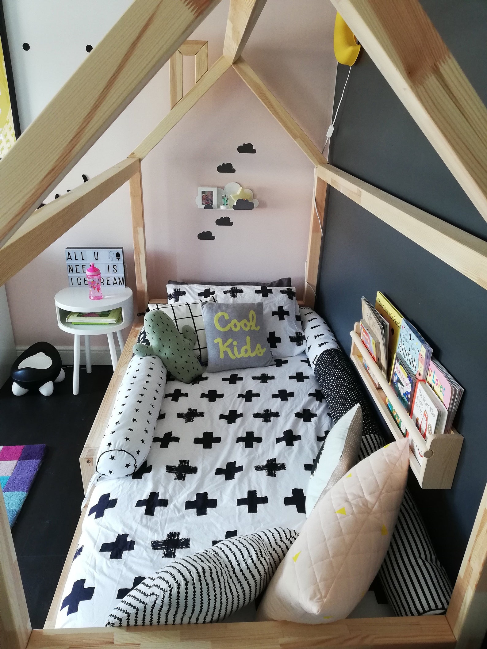 Set of 4 Bolster Pillows for the Twin Size Bed Bumpers Full Etsy Canada