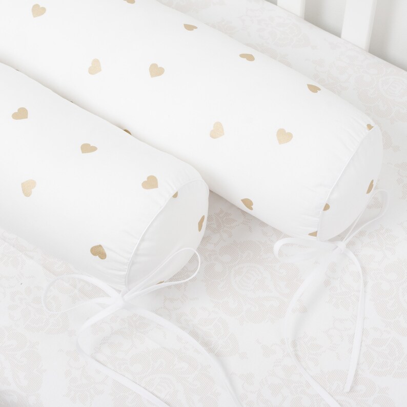 Golden Bumpers Toddler Twin Queen size bed bumper cot cushions Etsy