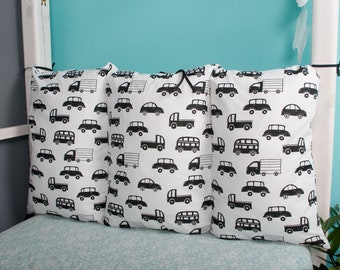 cat headboard pillow