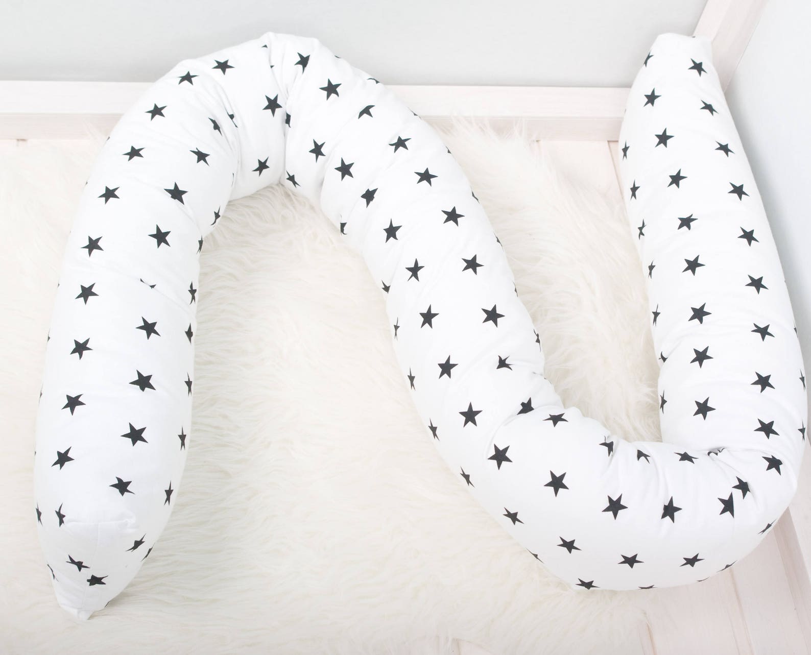 Snake pillow Bed bumper pillow toddler bed single bed Etsy