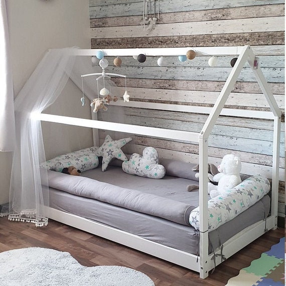 baby floor bumper bed