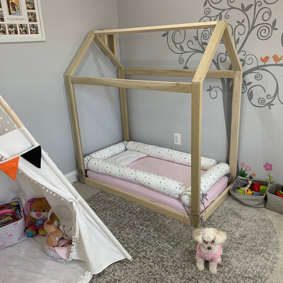 Baby Nursery Bedding tipi bolsters toddler bed house bumper crib SET of