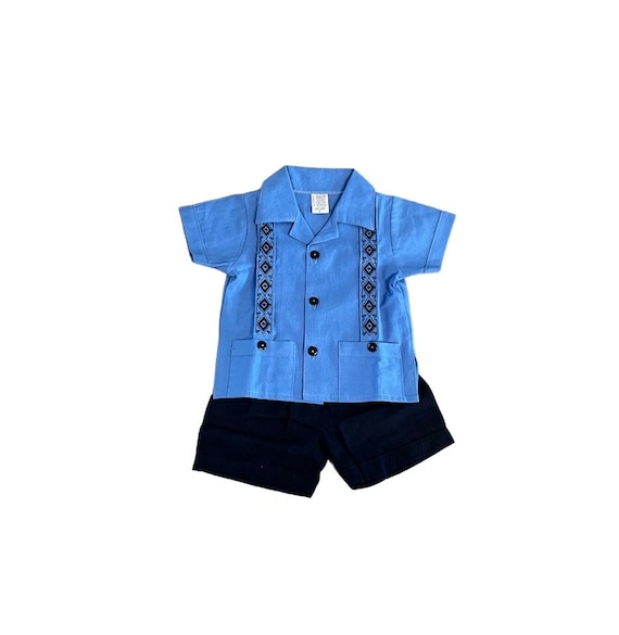 Baby guayabera onesie 2025
