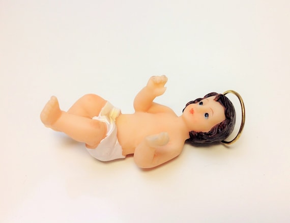 8/" Baby Jesus figurine christmas Nino Dios Nativity NEW