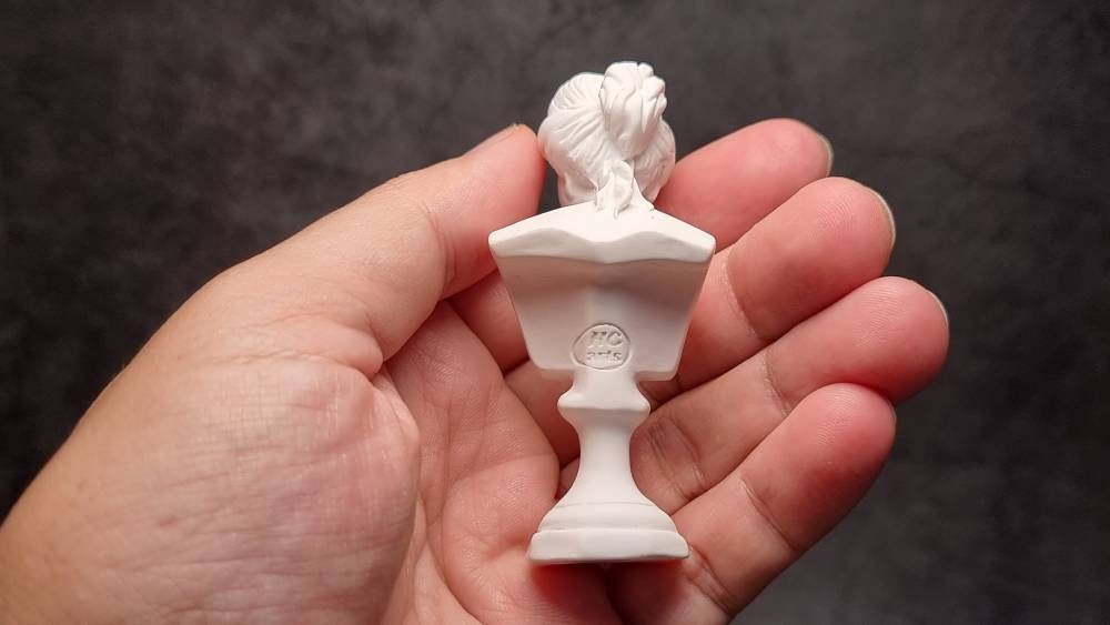 Lady Bust Statue for Dollhouse Decoration or Miniature Etsy