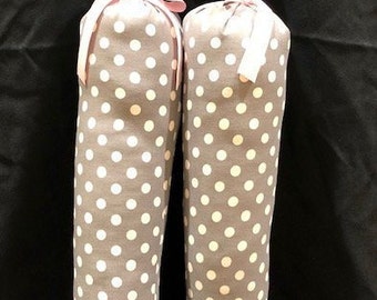 Boot Shapers the "Heather" - Grey with white dots
