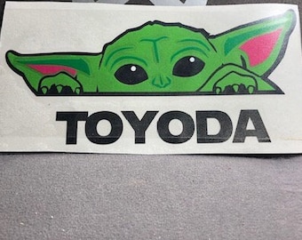 Toyota auto sticker